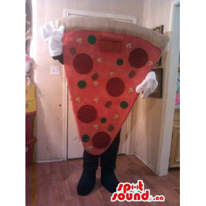 Mascota Trozo De Pizza De...