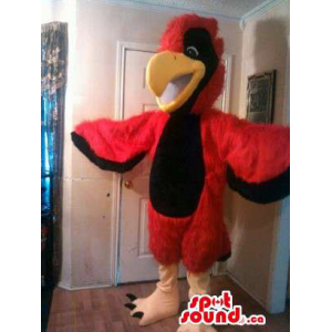 Red And Black Parrot Plush...