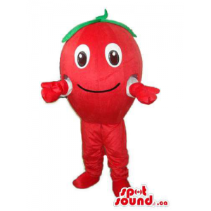 Mascota Manzana Roja Fruta...