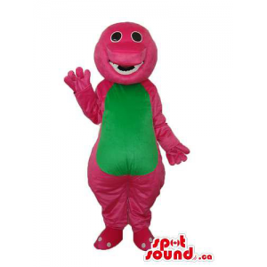 Pink Dinosaur Plush Mascot...