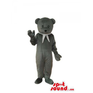 Grey Teddy Bear Plush...
