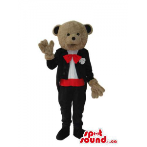 Brown Teddy Bear Groom...