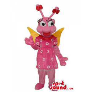 Pink Fairy Cartoon Plush...