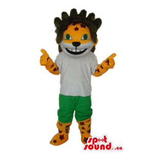 Tiger Animal Plush Mascot...
