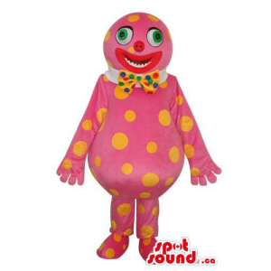 Pink Clown Creature Plush...