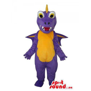 Purple Dragon Plush Mascot...