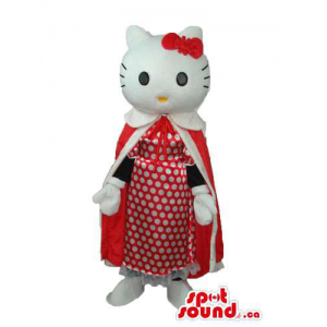 Kitty Cat Cartoon Mascot...