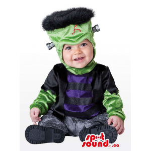 Cute Halloween Frankenstein...