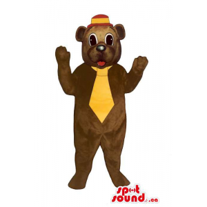 Brown Bear Plush Mascot...