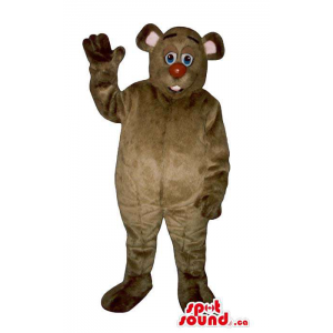 Brown Bear Plush Mascot...