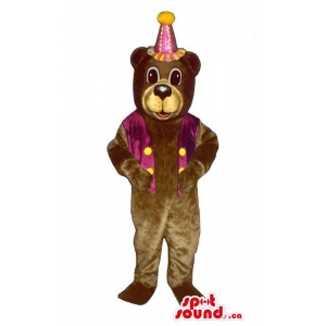 Brown Bear Plush Mascot...