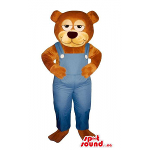 Brown Bear Plush Mascot...