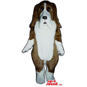 White And Brown Dog Plush...