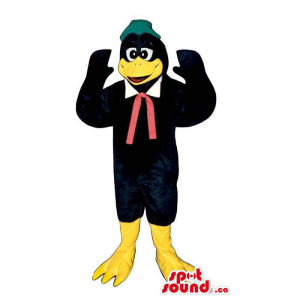 All Black Bird Plush Mascot...