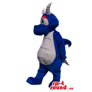 Cute Blue Dragon Plush...