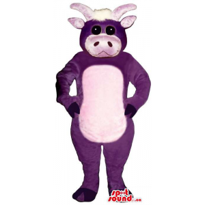 Purple Cow animal bonito da...