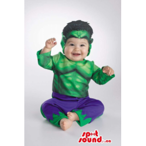 Cool Hulk Comic Cartoon Character Toddler Size Costume - SpotSound Mascots  in Canada / US / Latin America Sizes L (175-180CM)