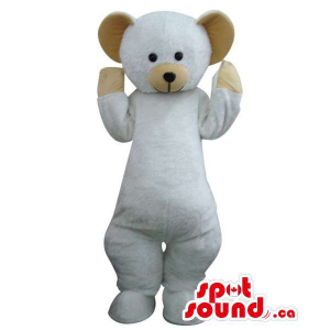 Cute White Teddy Bear Toy...