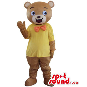 Brown Bear Plush Mascot...