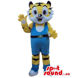 Cute Yellow Tiger Plush...