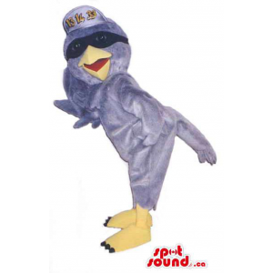Grey Bird Plush Mascot...