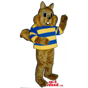 Brown Chipmunk Plush Mascot...