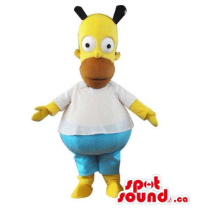Mascota Personaje Homer...