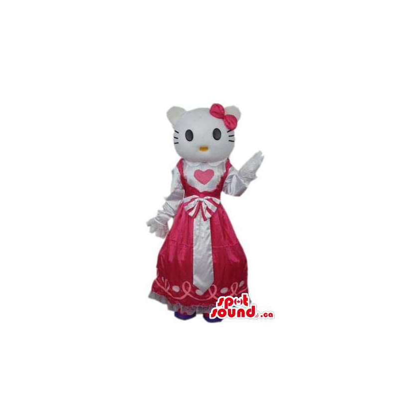 Hello Kitty mascote famoso gato dos desenhos Cortar L (175-180CM)