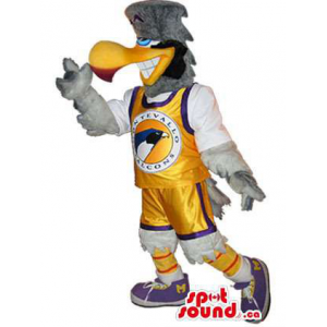 Grey Bird Plush Mascot...