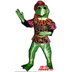 Mascota Rana Verde De Felpa...
