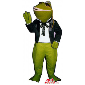 Green Frog Plush Mascot...