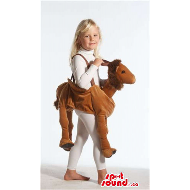 Disfraz Para Niños Caballo En Marrón De Felpa Con Tirantes - SpotSound  Mascotas en Canadá / Estados Unidos mascota / Latinoaméri Tamaño L (175-180  CM)