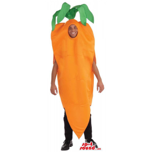 Peculiar Large Carrot Vegetable Plush Adult Size Costume