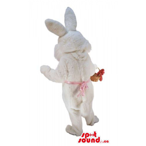 White Rabbit Plush Mascot...