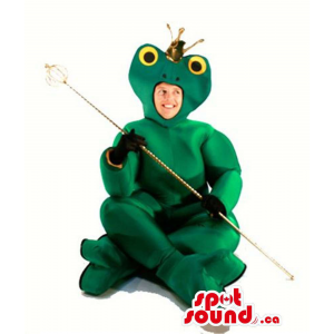 Green Shinny Hunter Frog...