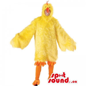 Large Yellow Chicken Or Hen...