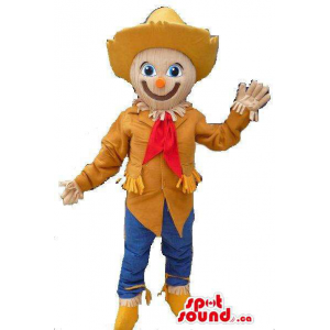 Scarecrow Character Mascot...