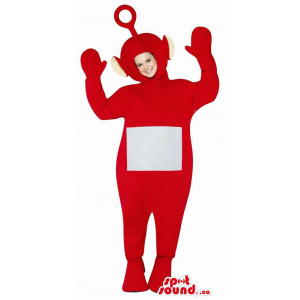 Red Teletubbies Mascot...