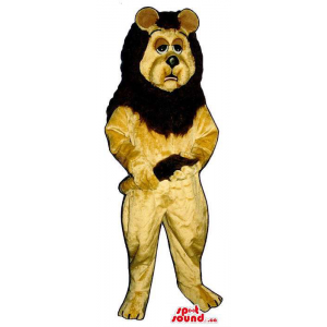 Sonolento Brown Lion Mascot...
