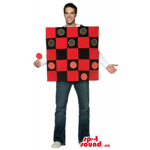 Large Checkers Game Board...