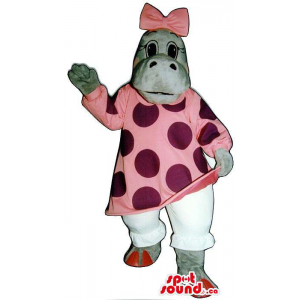 Grey Hippopotamus Girl...