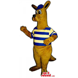 Brown Kangaroo Plush Mascot...