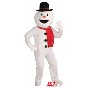 Mascote do boneco de neve...