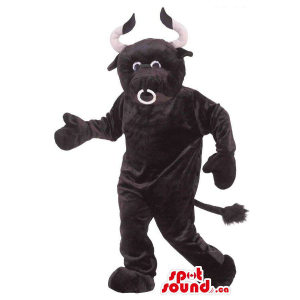 Customised Cute Black Bull...