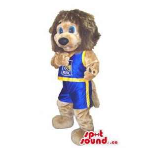 Cute Lion Plush Mascot...