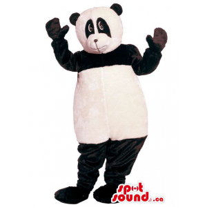 Black And White Panda Bear...