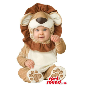 Very Cute Brown Lion Animal...