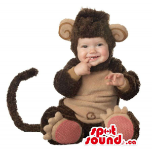 Very Cute Brown Monkey...