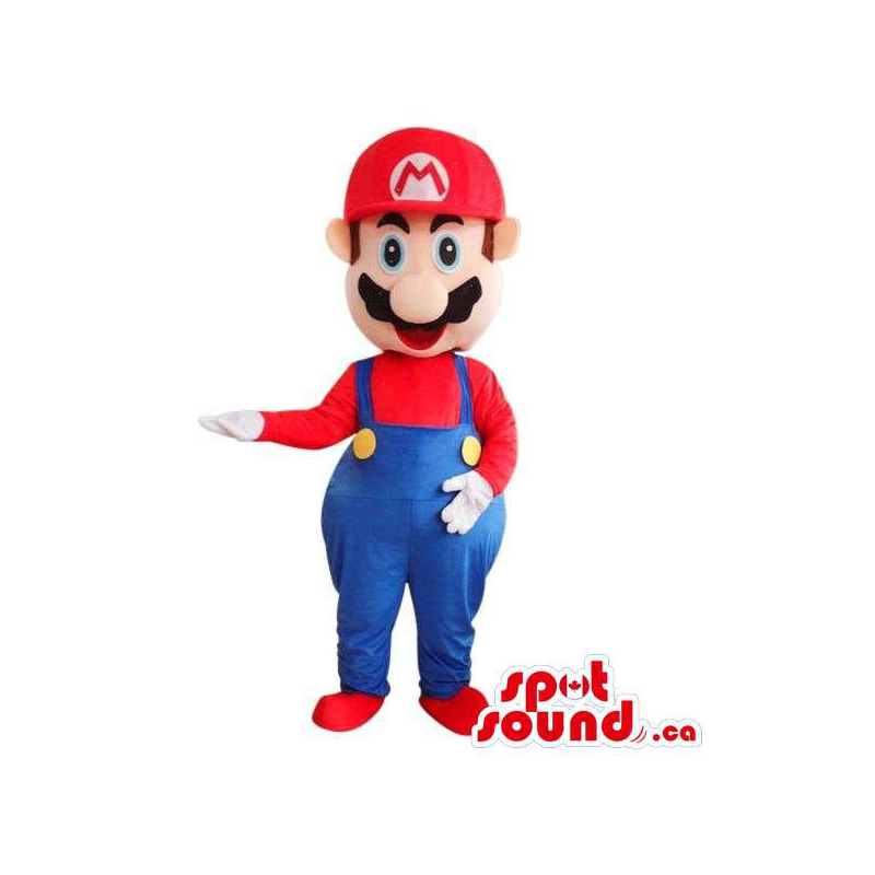 Disguise Super Mario Brothers Mario Classic Adult Halloween Costume 