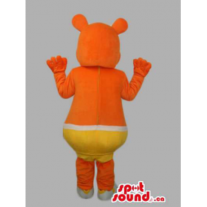 Orange Customised Mascot...